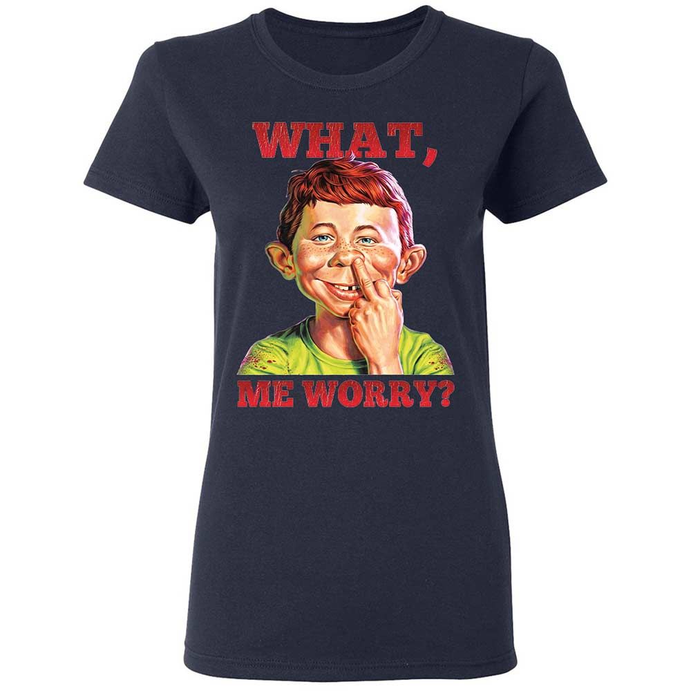 Women's T-Shirt - C6L7ZK68 - Navy - 14