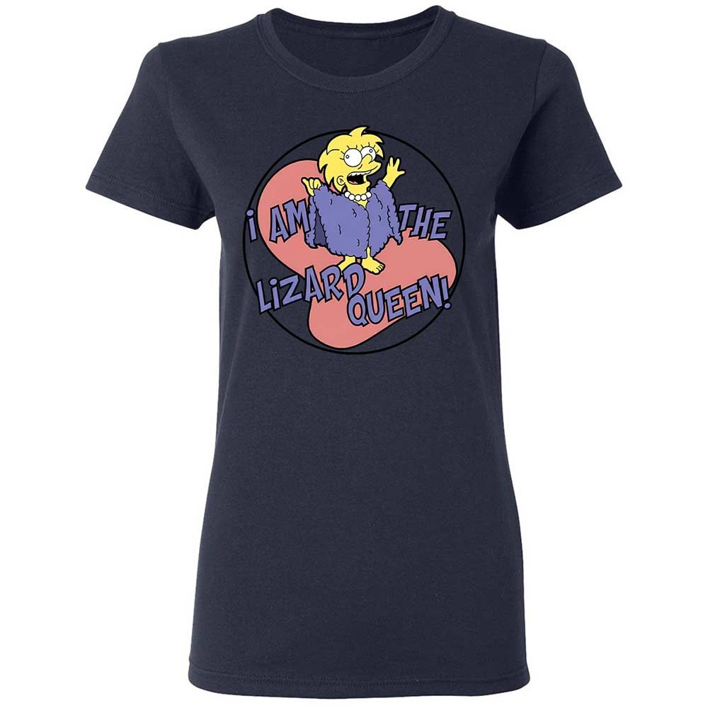 I am the Lizard Queen - Navy - 14