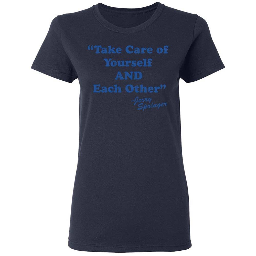 Take Of Yourself And Each Other - Navy - 14