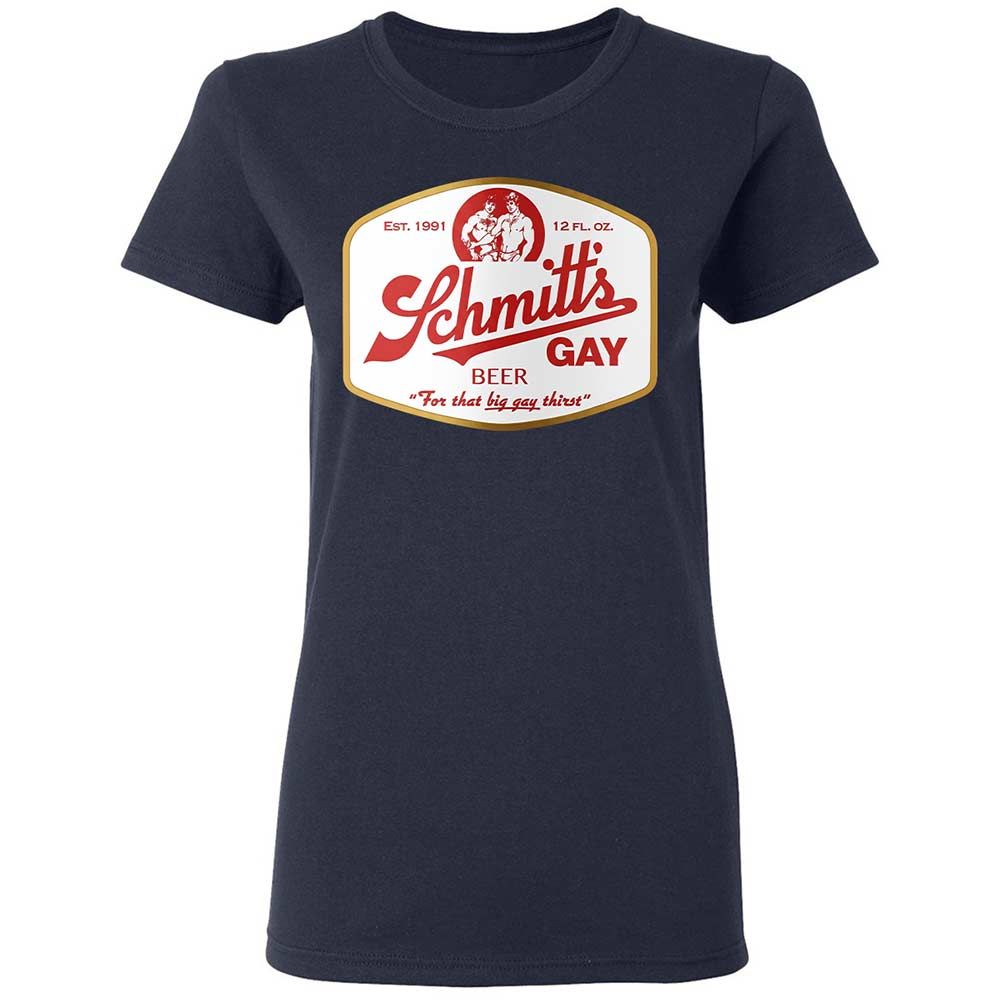 Schmitt's Gay Beer - Navy - 14