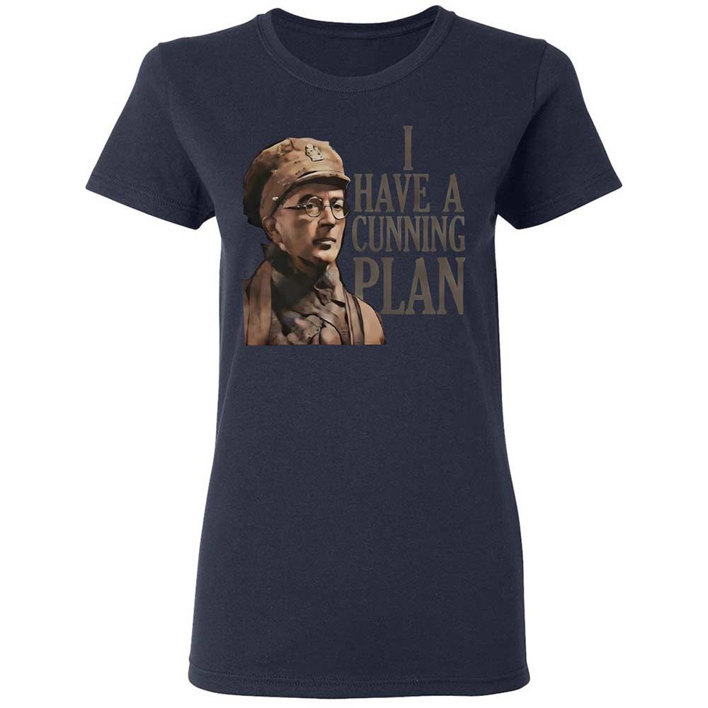 I Have A Cunning Plannn - Navy - 14