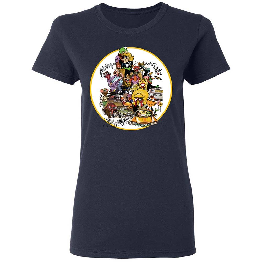 Muppet Graffiti - Navy - 14