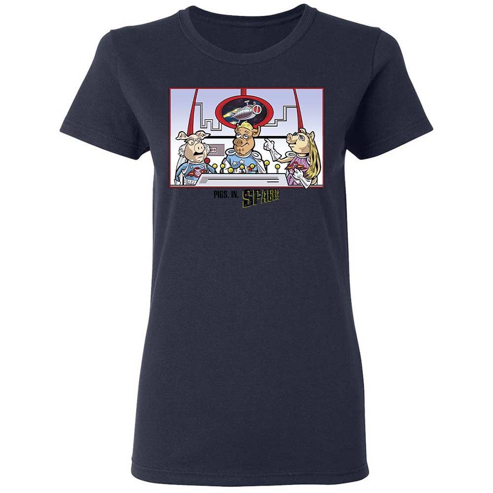 Women's T-Shirt - 23GFF2ZW - Navy - 14