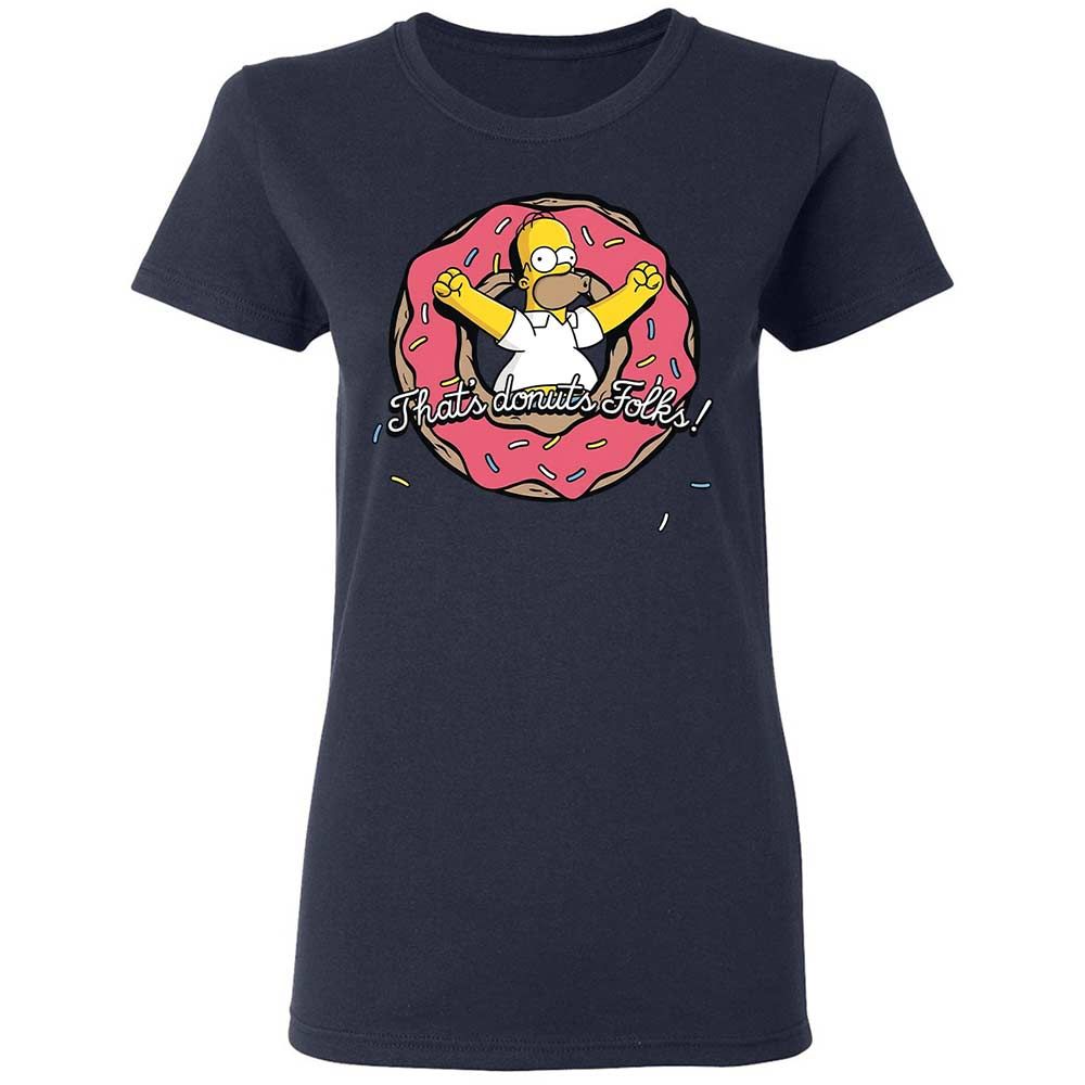 Women's T-Shirt - B5JKV3KL - Navy - 14