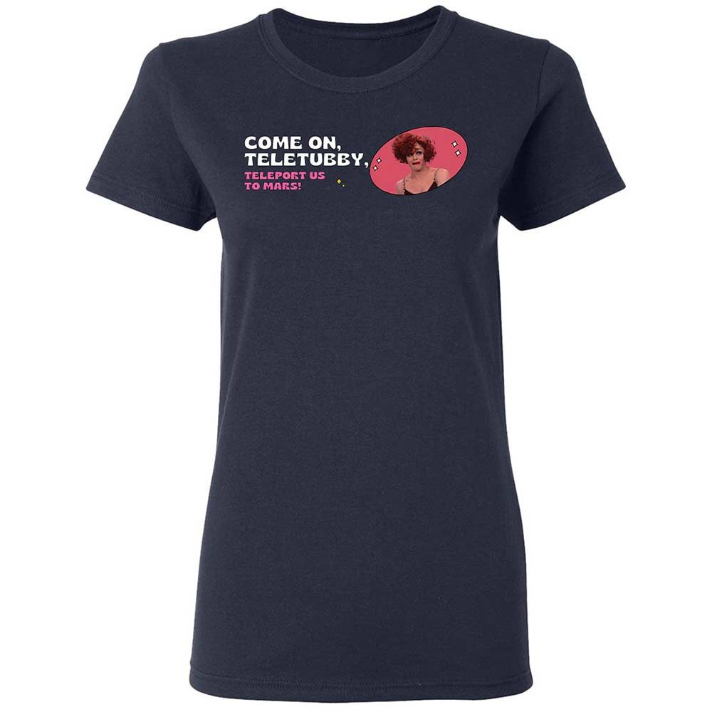 Women's T-Shirt - 52K7PVM9 - Navy - 14
