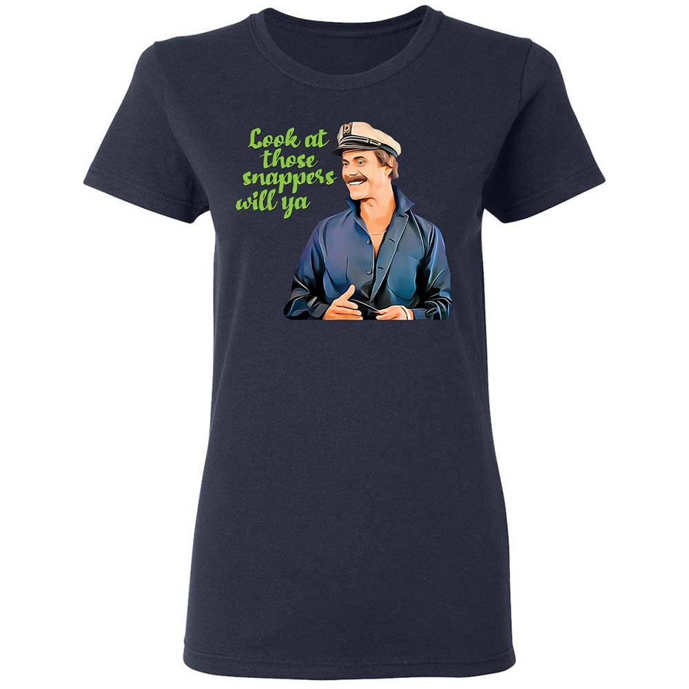 Women's T-Shirt - F1H9BQP3 - Navy - 14