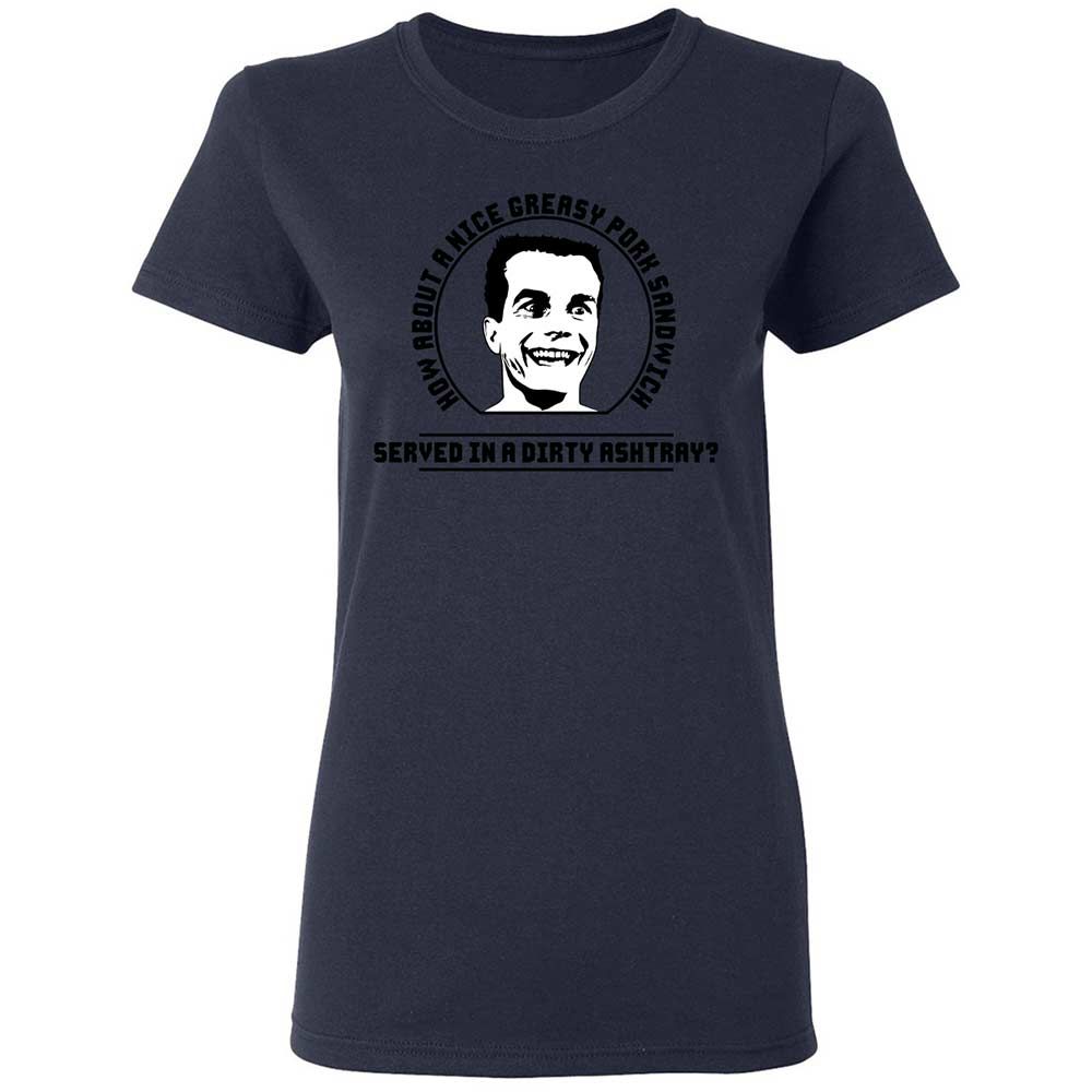 Women's T-Shirt - AMQQHWAB - Navy - 14