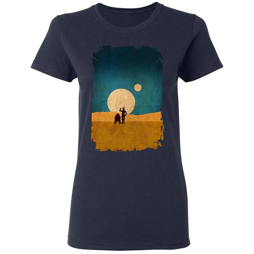 Droids In The Dunes - Navy - 14
