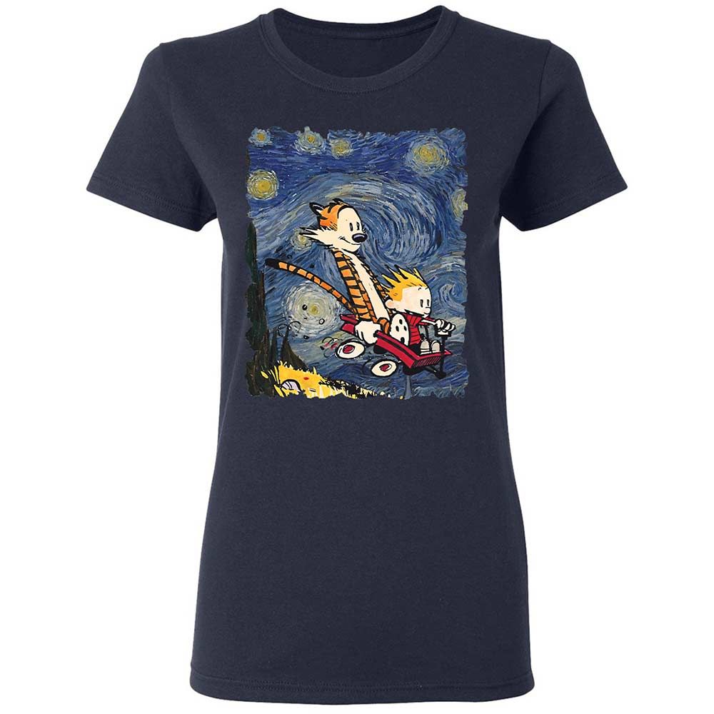 Women's T-Shirt - VBTMU8R4 - Navy - 14