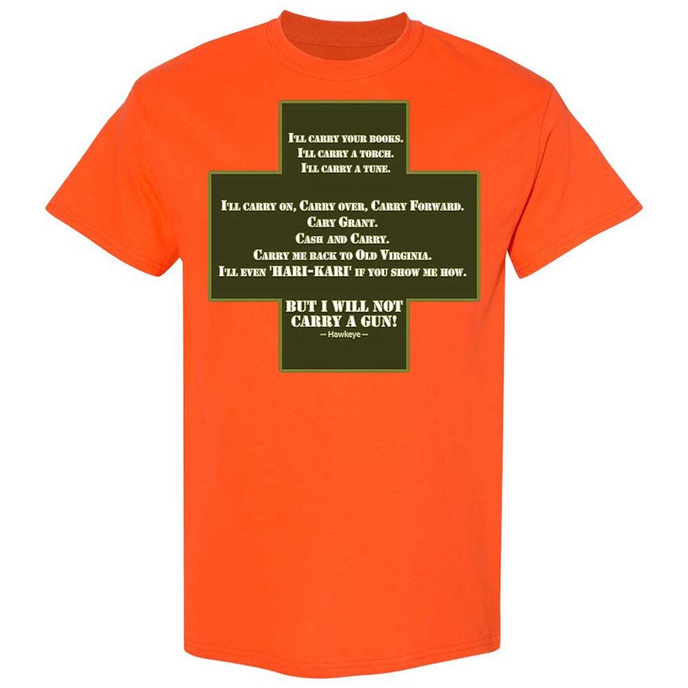 I Will Not Carry a Gun - Orange - 14