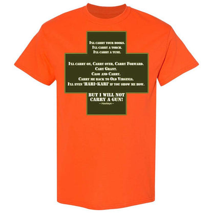 I Will Not Carry a Gun - Orange - 14