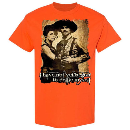 I have not yet begun to defile myself - Orange - 14