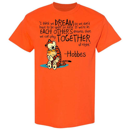 Calvin Hobbes Dreams - Orange - 14
