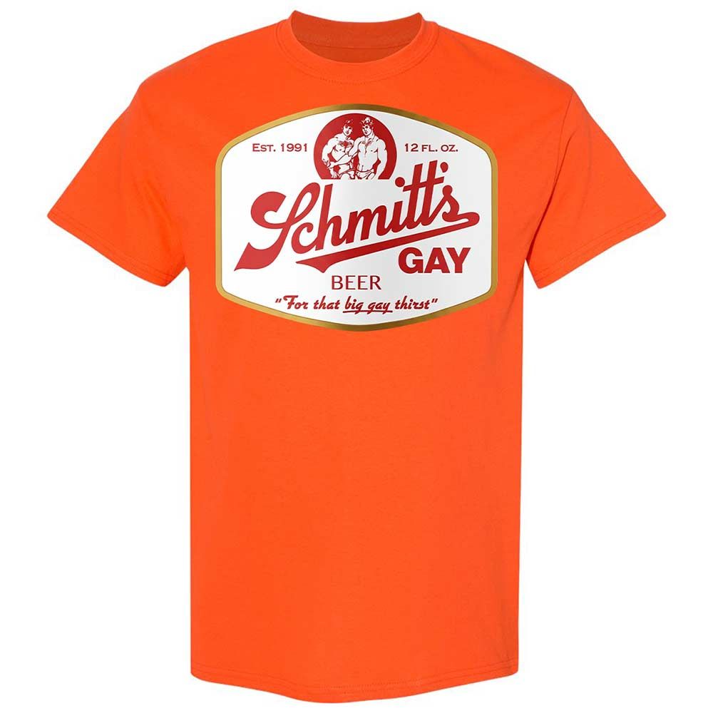 Schmitt's Gay Beer - Orange - 14