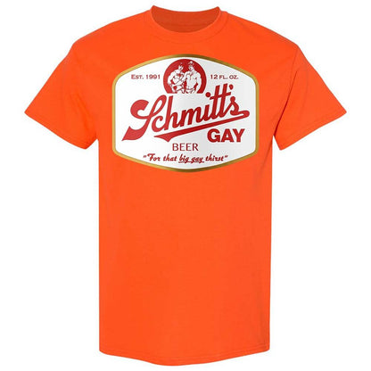 Schmitt's Gay Beer - Orange - 14