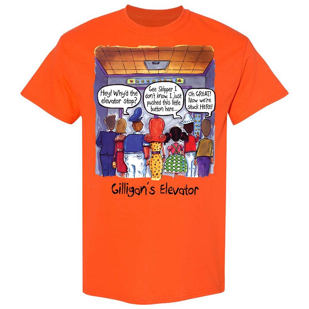 Classic Unisex T-Shirt - 1N7ZEXJS - Orange - 14