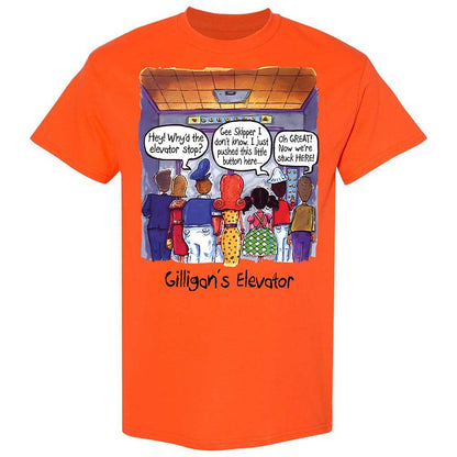 Classic Unisex T-Shirt - 1N7ZEXJS - Orange - 14