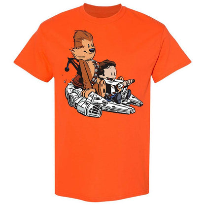 Han and Chewie - Orange - 14
