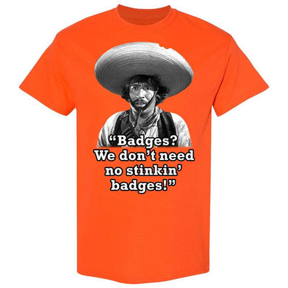 We don't need no stinkin' badges - Orange - 14