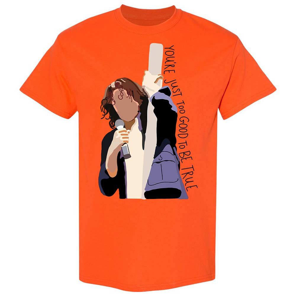 Classic Unisex T-Shirt - UVURJM93 - Orange - 14