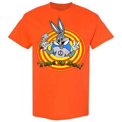 Classic Unisex T-Shirt - H7XE3G1J - Orange - 14