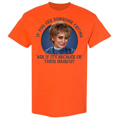 Classic Unisex T-Shirt - KHR4T8XM - Orange - 14