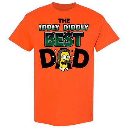 The Iddly diddly best dad - Orange - 14