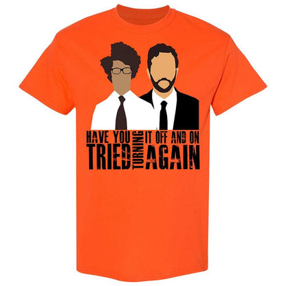 Classic Unisex T-Shirt - 9TAPYLNM - Orange - 14