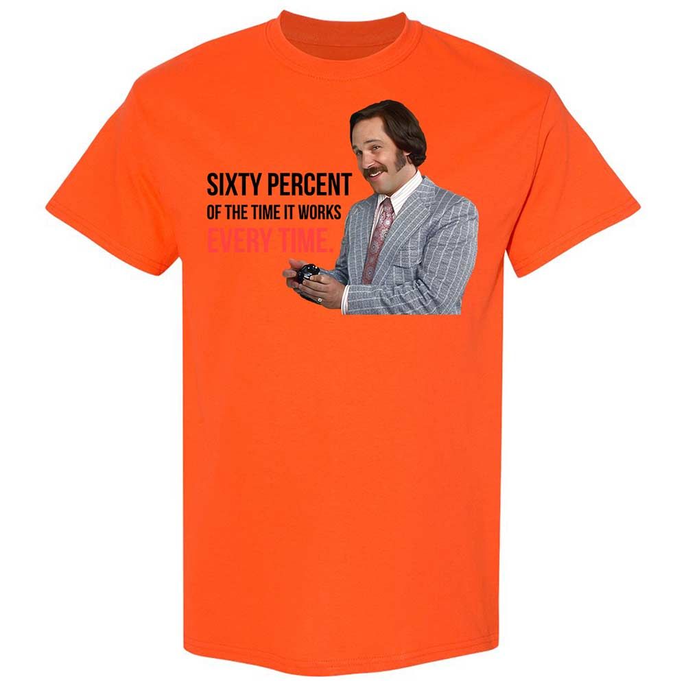 Classic Unisex T-Shirt - WCJKFN2F - Orange - 14