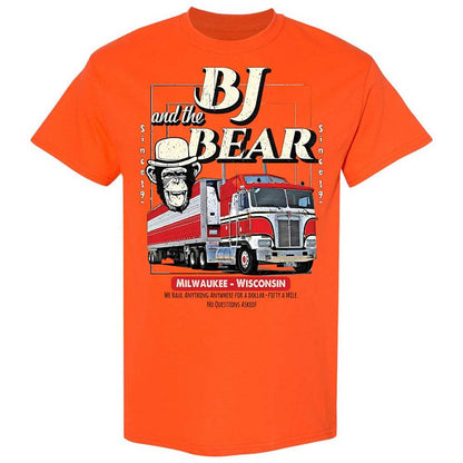 Classic Unisex T-Shirt - TR34VXAF - Orange - 14