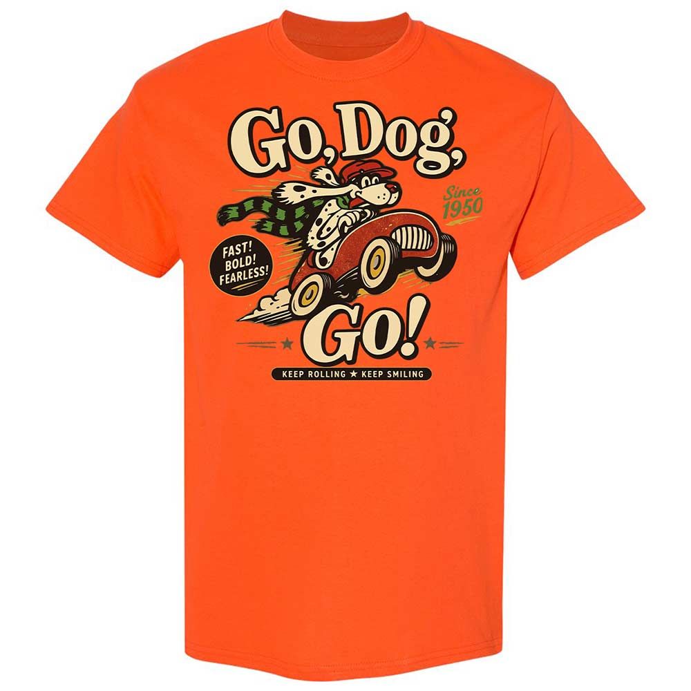 Classic Unisex T-Shirt - RUJZ1N5M - Orange - 14