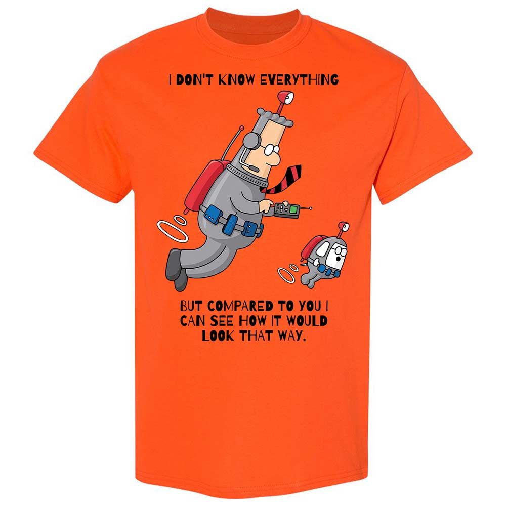 I don't know everything - Orange - 14
