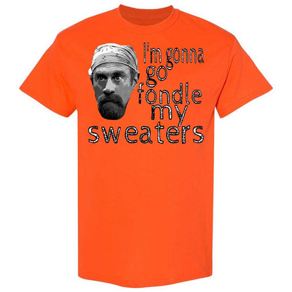 Fondle my sweaters - Orange - 14