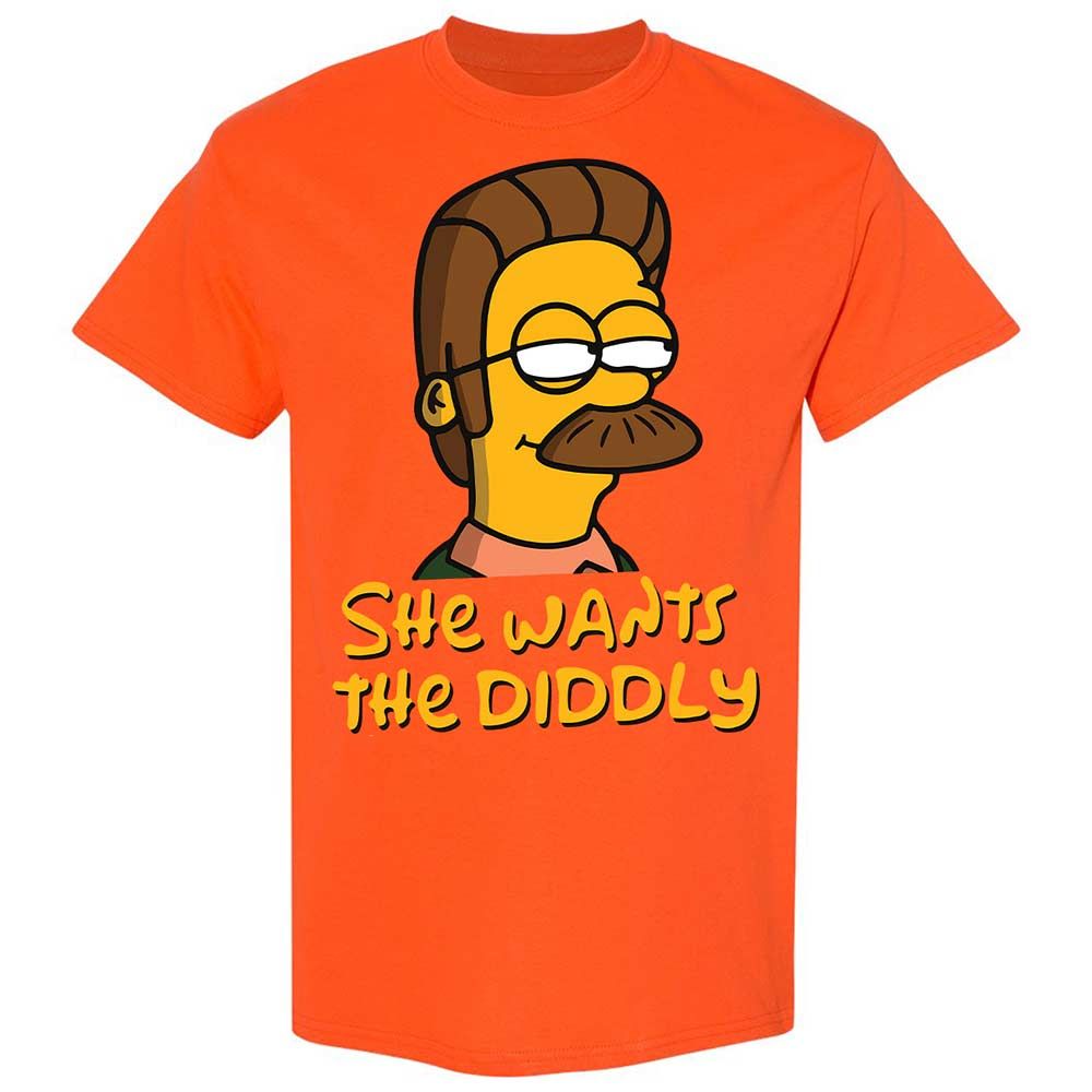She Wants The Diddly - Orange - 14