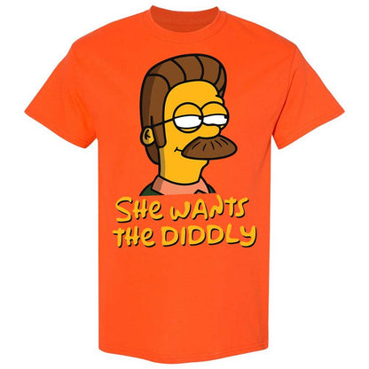 She Wants The Diddly - Orange - 14
