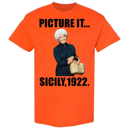 Classic Unisex T-Shirt - T16J2MG6 - Orange - 14