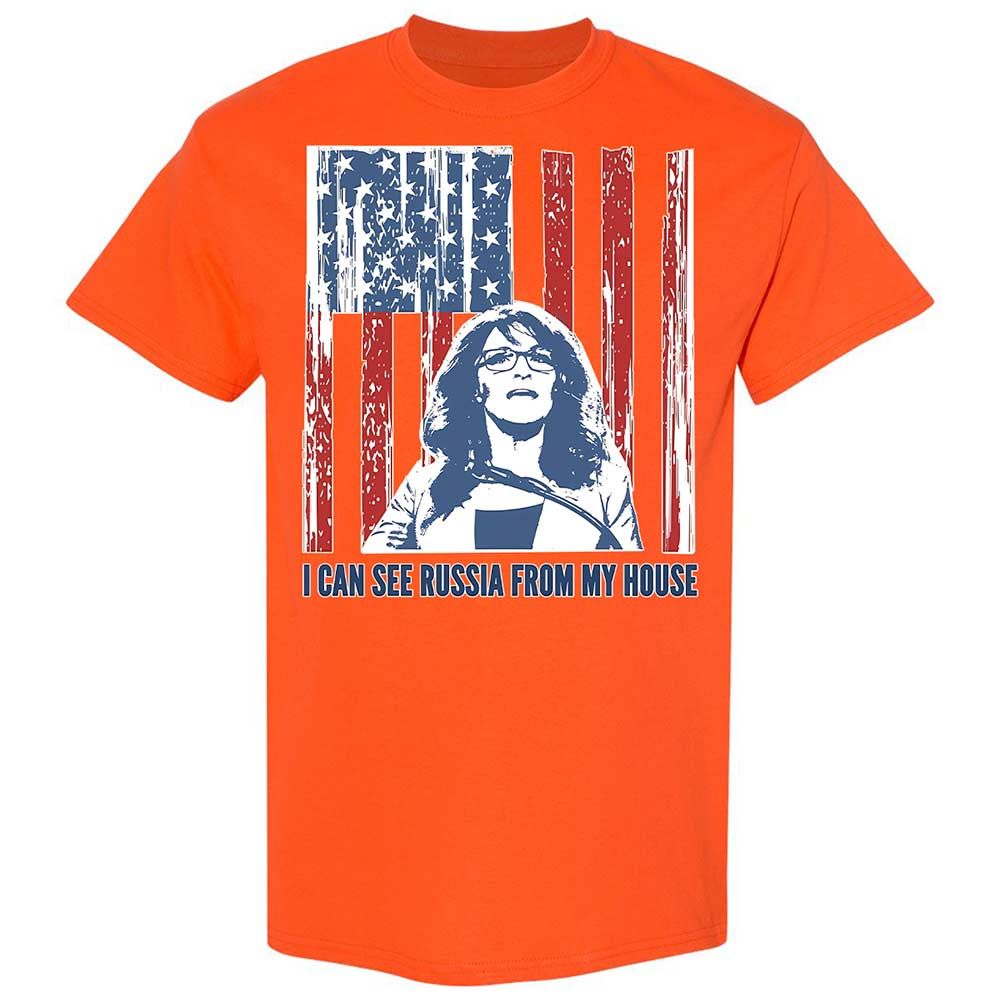 I can see Russia from my house - Orange - 14