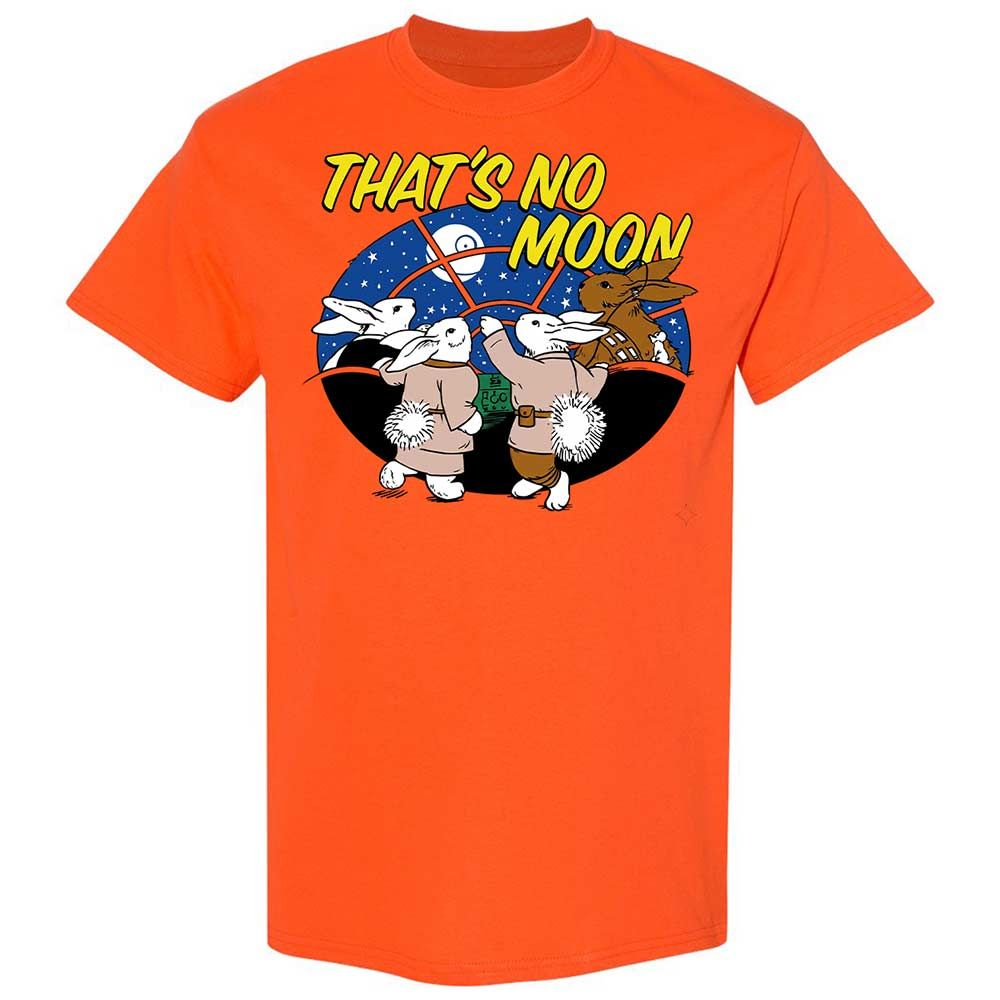 Classic Unisex T-Shirt - White - Orange - 14