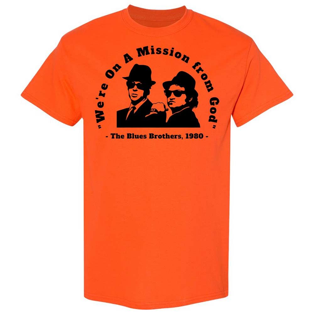 We're on a Mission from God - Orange - 14