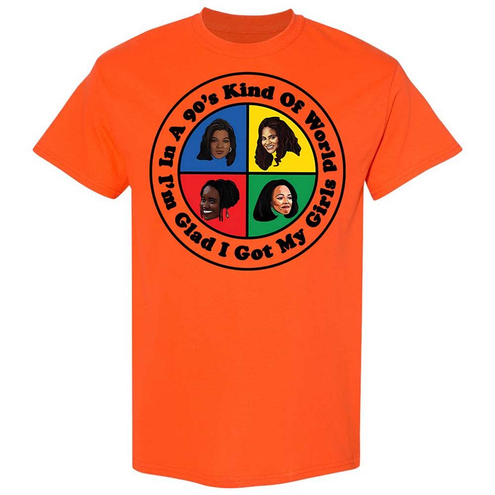Classic Unisex T-Shirt - ZMKVEDXV - Orange - 14