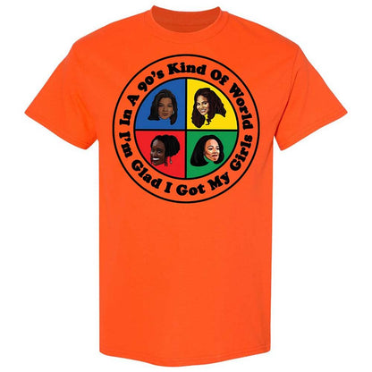 Classic Unisex T-Shirt - ZMKVEDXV - Orange - 14