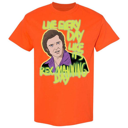 Classic Unisex T-Shirt - YZBMXSWG - Orange - 14
