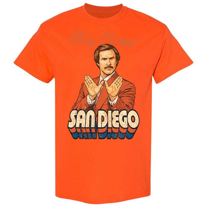 Classic Unisex T-Shirt - B496NW6Y - Orange - 14