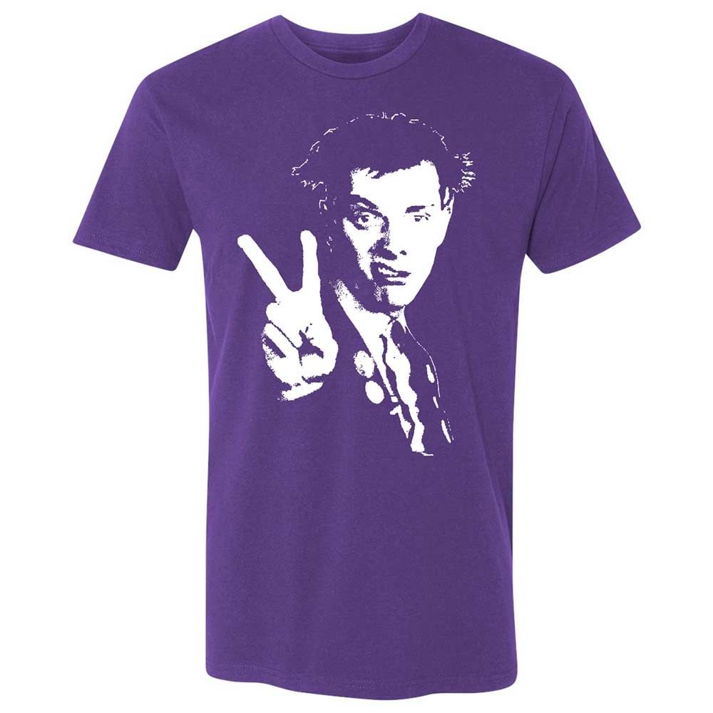 Premium Unisex T-Shirt - Black - Purple Rush - 14