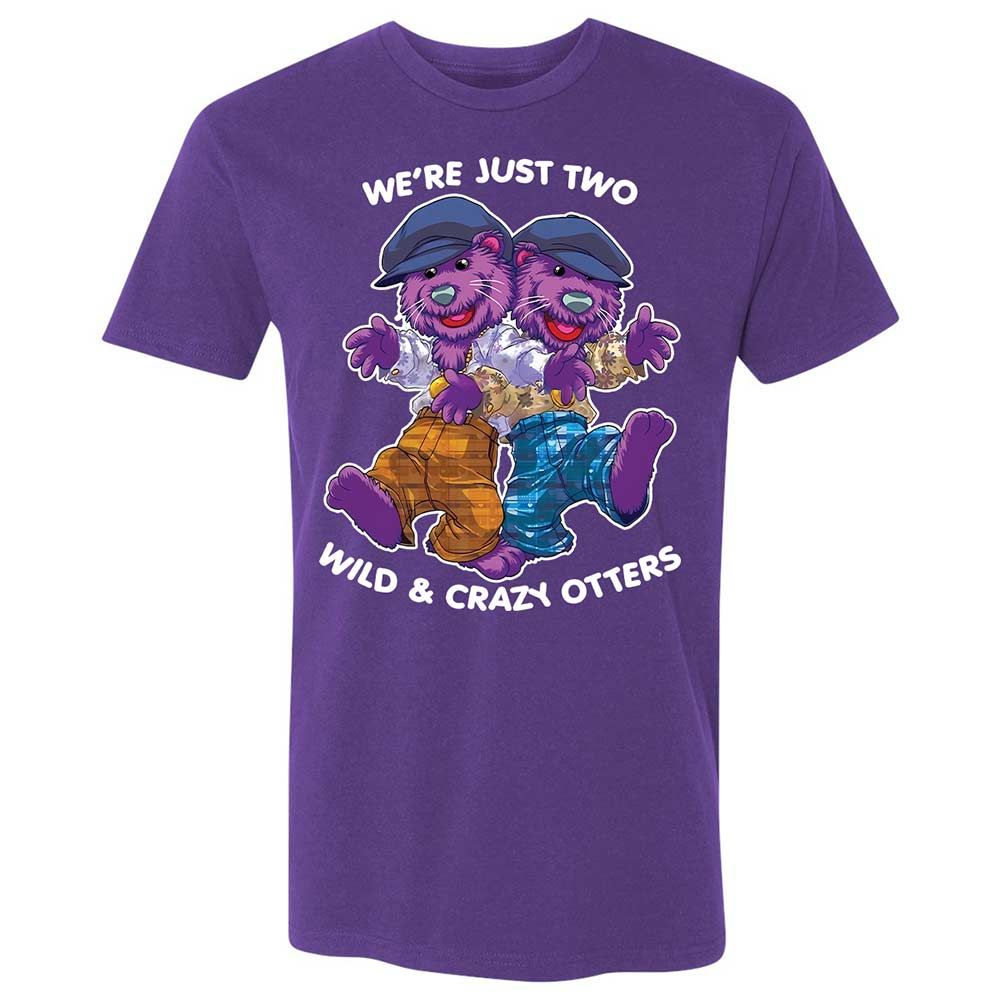 Two wild & crazy otters - Purple Rush - 14