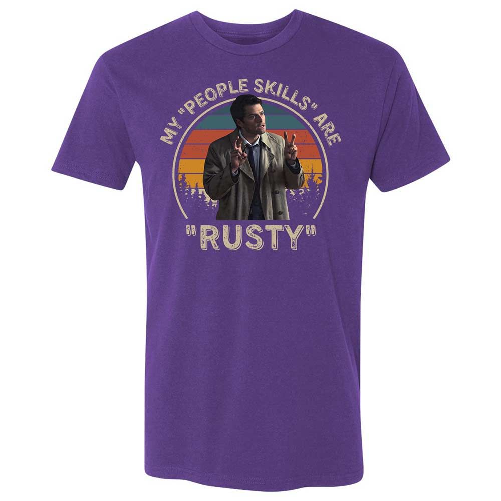 Premium Unisex T-Shirt - G966E7KW - Purple Rush - 14