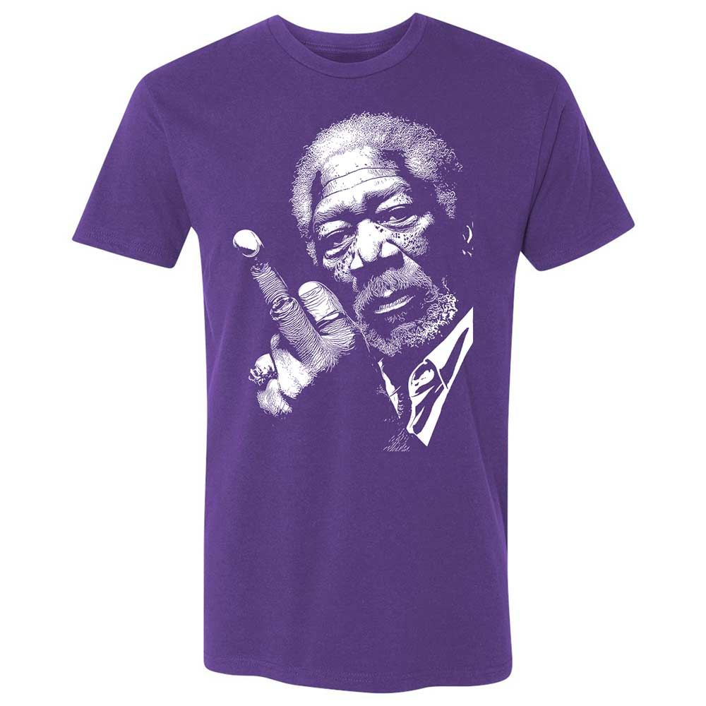 Morgan Freeman middle finger - Purple Rush - 14