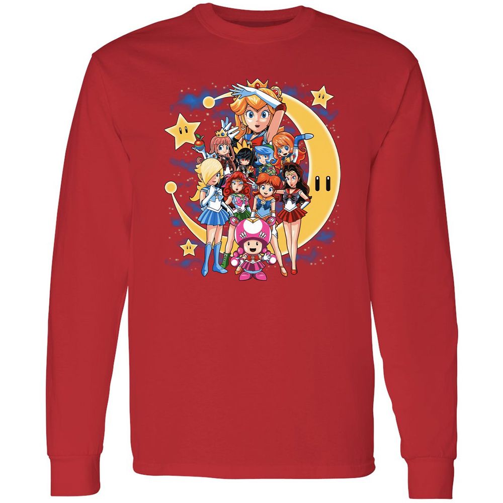 Long Sleeve T-Shirt - XXXUH8LW - Red - 14