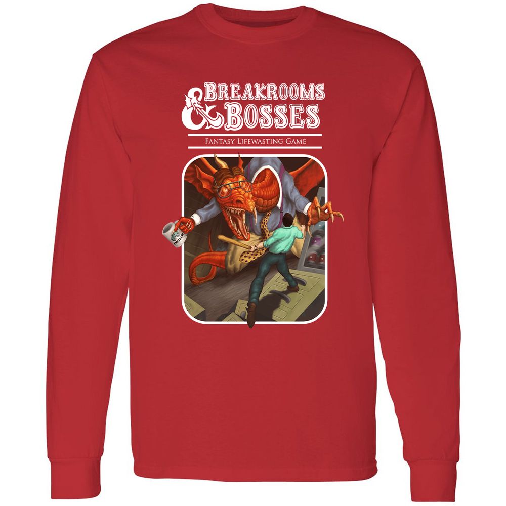 Long Sleeve T-Shirt - L732V3BG - Red - 14