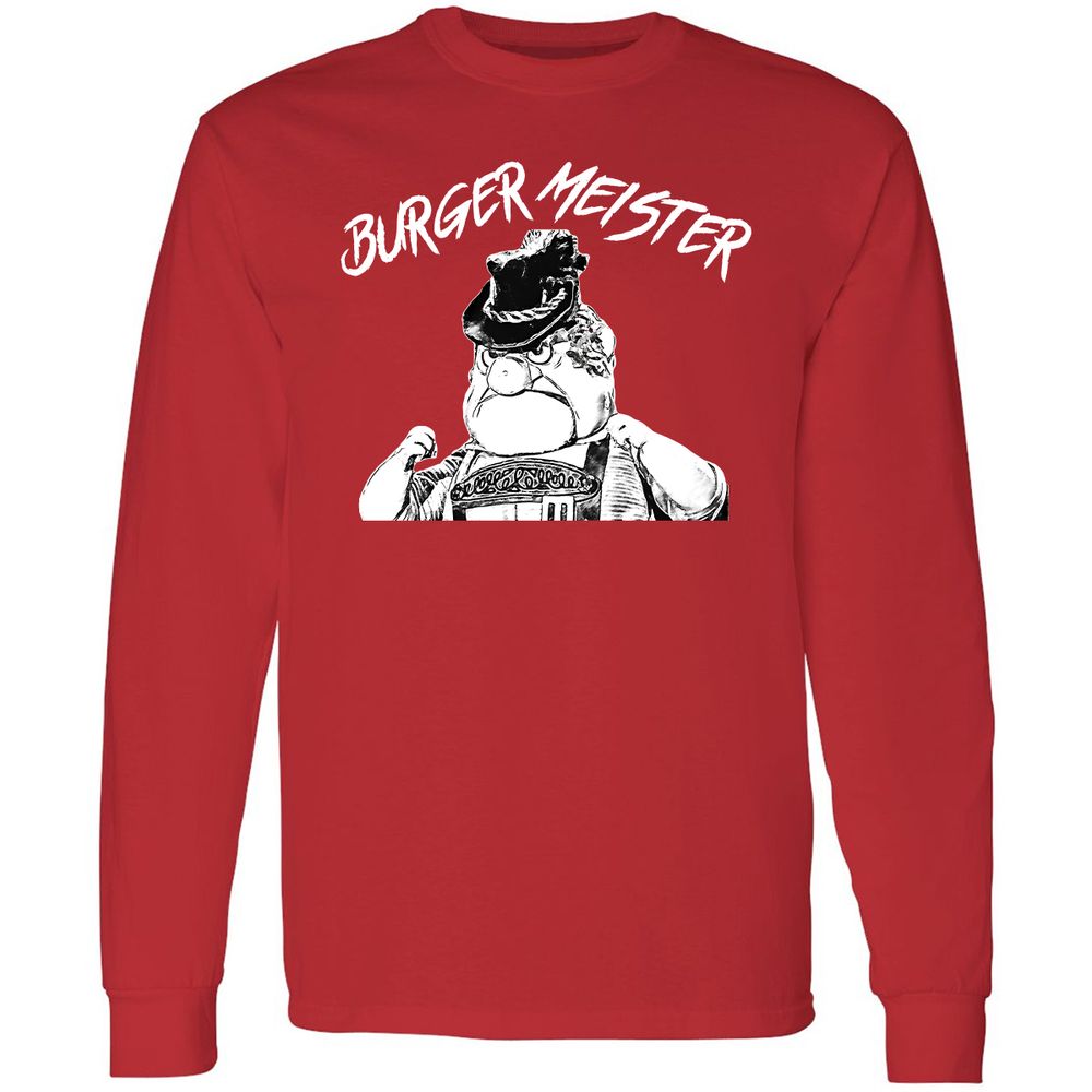 Long Sleeve T-Shirt - 3RG8KCS2 - Red - 14